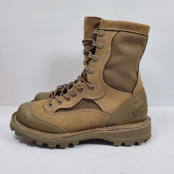 Danner USMC Rat 8" Mojave GTX Men's Brown Military Combat Boots 15678 US Sz 6.5 - Picture 2 of 12